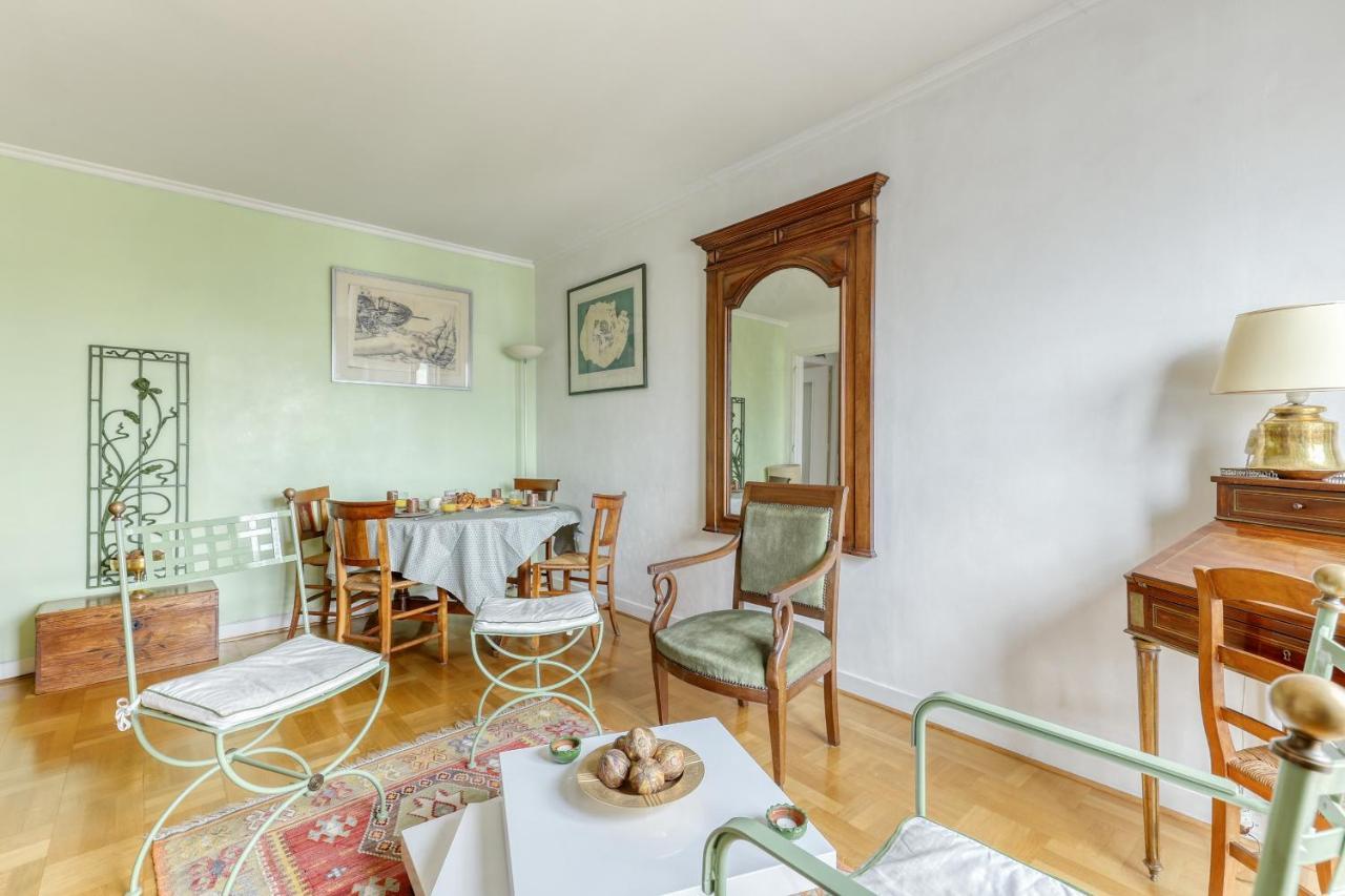 Large And Bright 2 Bdrs Flat With View - Paris 20 Lägenhet Exteriör bild