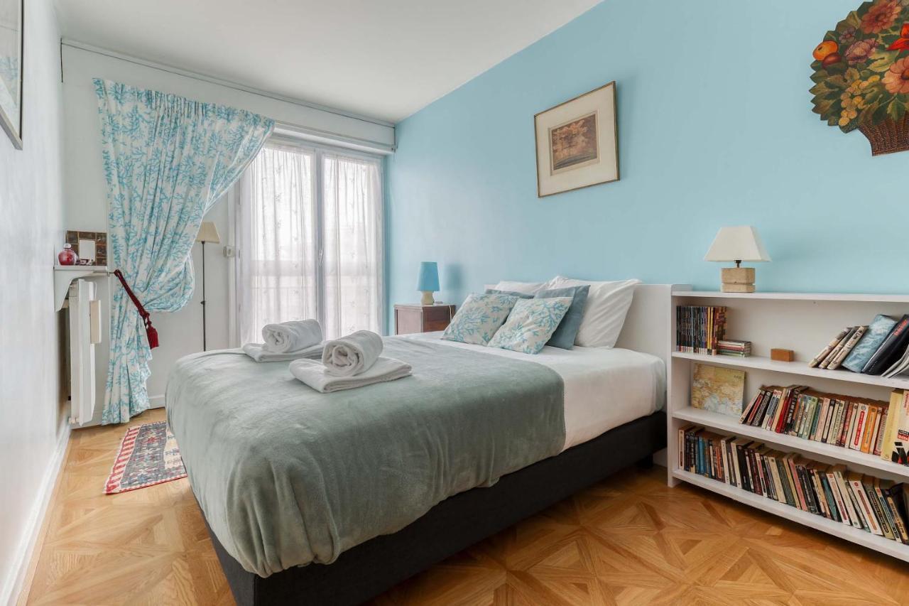 Large And Bright 2 Bdrs Flat With View - Paris 20 Lägenhet Exteriör bild